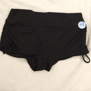 PINK gym to swim shorts NWT